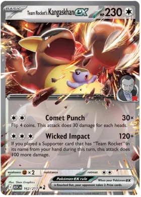 Team Rocket's Kangaskhan ex (162/217)