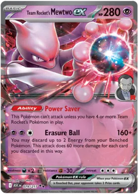 Team Rocket's Mewtwo ex (079/217)
