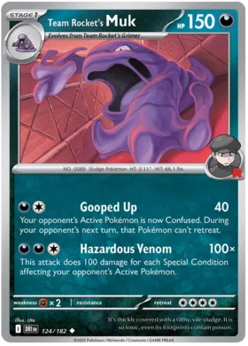 Team Rocket's Muk (124/182)