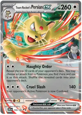 Team Rocket's Persian ex (150/182)