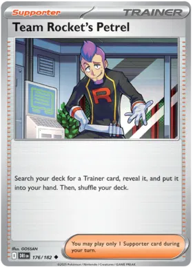 Team Rocket's Petrel (176/182)