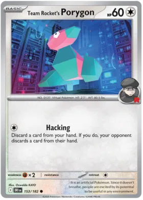 Team Rocket's Porygon (153/182)