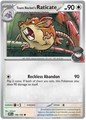 Team Rocket's Raticate (148/182)