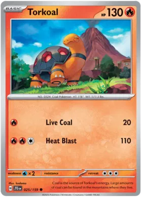 Torkoal (025/159)