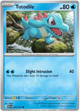 Totodile (041/217)