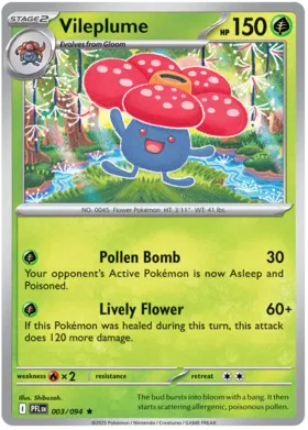 Vileplume (Holo) (003/094)