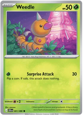Weedle (001/086)