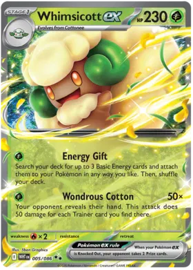 Whimsicott ex (005/086)