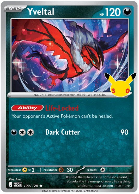 Yveltal (100/128) (Holo)