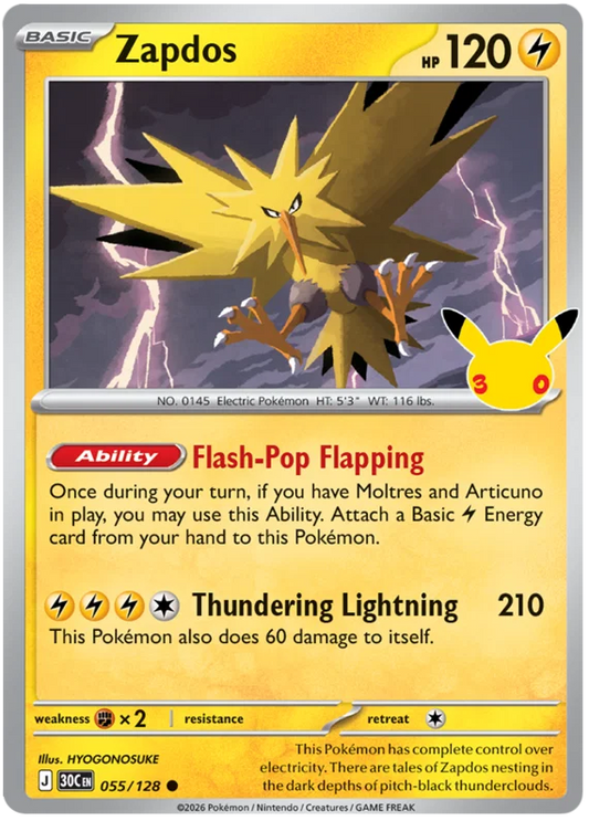 Zapdos (055/128) (Holo)