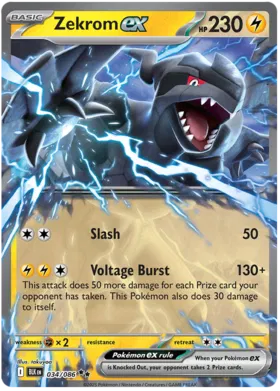 Zekrom ex (034/086)