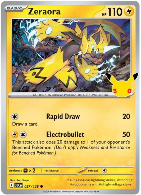 Zeraora (057/128) (Holo)