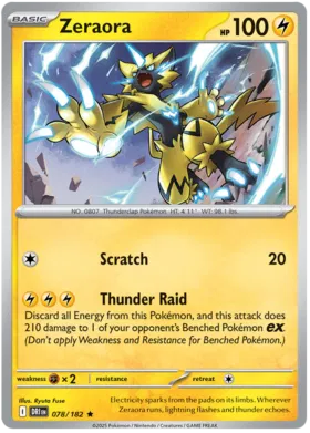 Zeraora (Holo) (078/182)