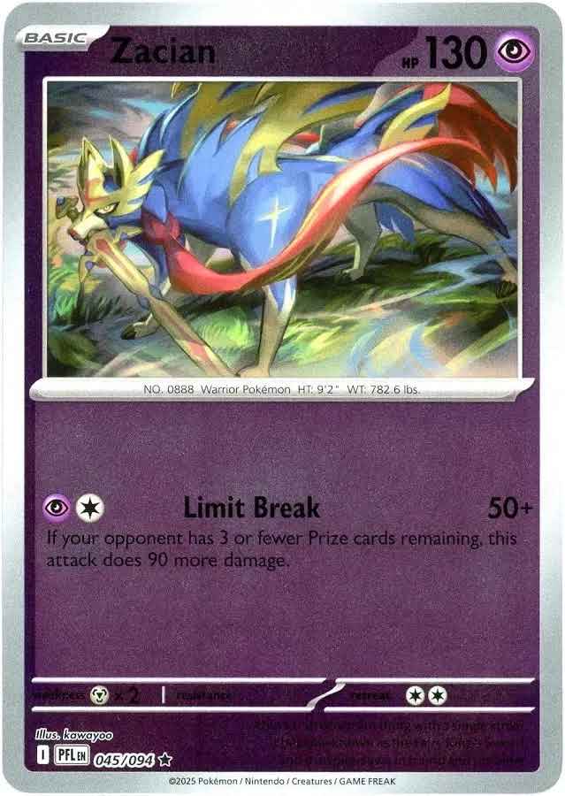 Zacian (Reverse) (045/094)